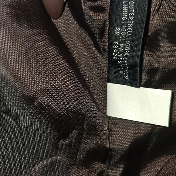 Wilson Dark Brown Suede Vest - Picture 3 of 6